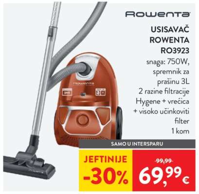 USISAVAČ ROWENTA RO3923