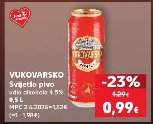 VUKOVARSKO svijetlo pivo