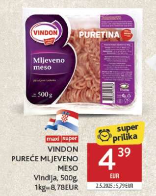 VINDON Pureće mljeveno meso