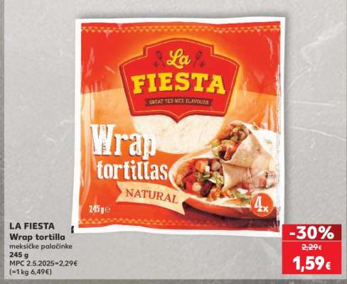 LA FIESTA Wrap tortilla