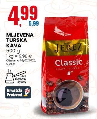 MLJEVENA TURSKA KAVA