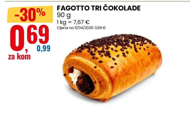 FAGOTTO TRI ČOKOLADE