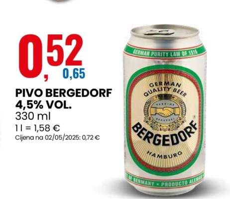 PIVO BERGEDORF 4,5% VOL.