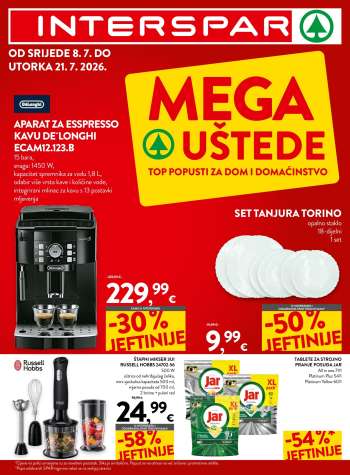 INTERSPAR katalog - 08.07.2026. - 14.07.2026.
