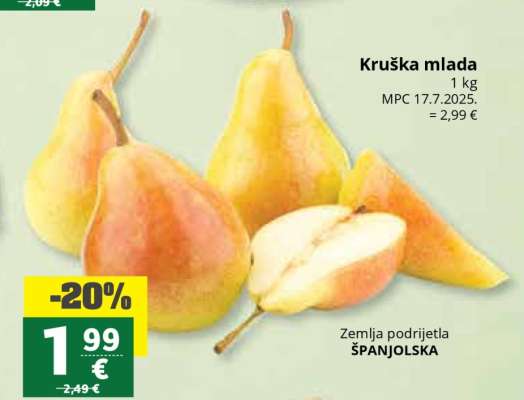 KRUŠKA MLADA