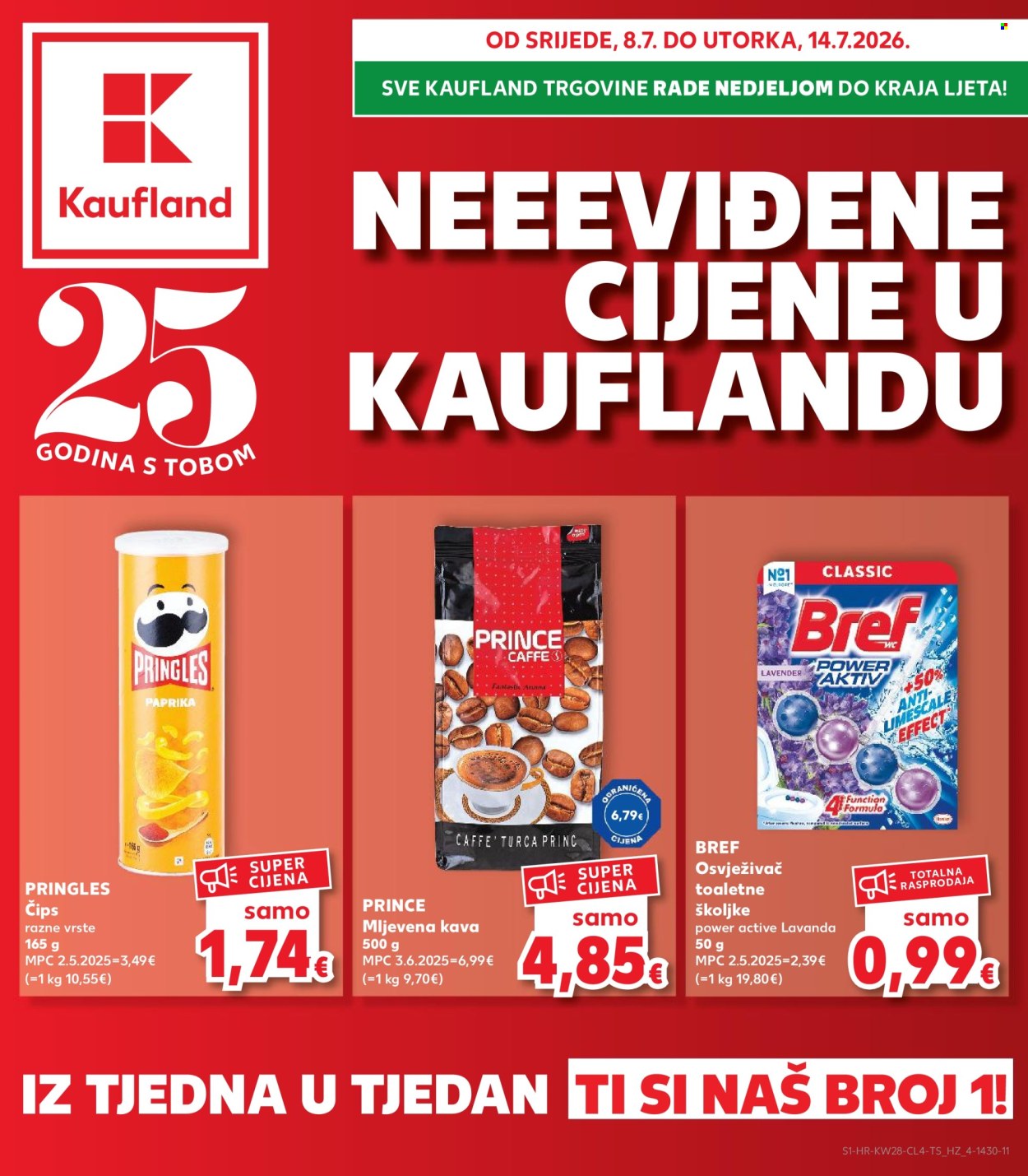 Kaufland katalog - 08.07.2026. - 14.07.2026. Stranica 1