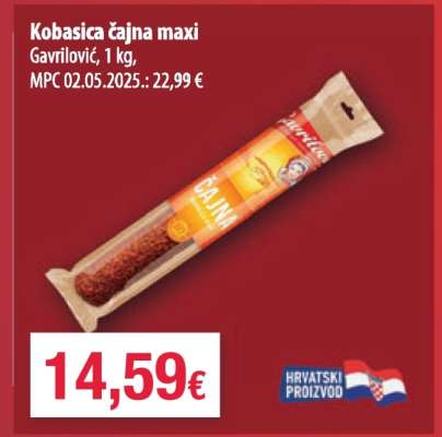 Kobasica Čajna Maxi