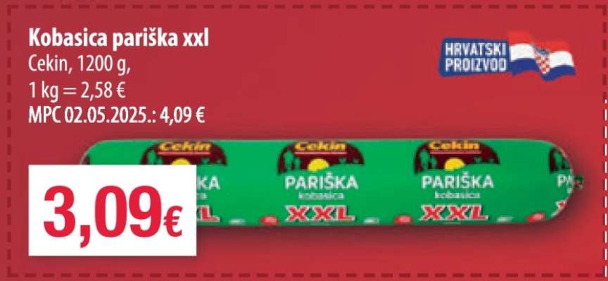 Kobasica Pariška XXL