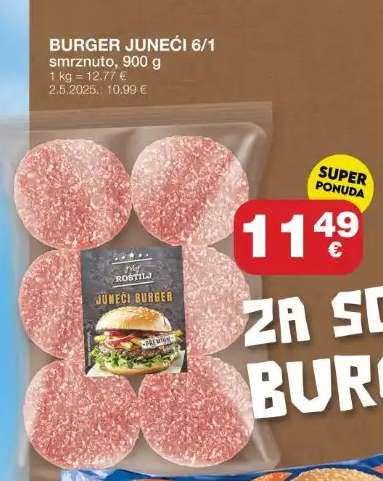 BURGER JUNEĆI 6/1