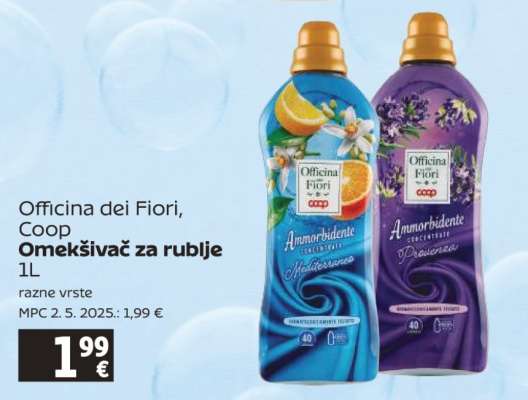 Officina dei Fiori, Coop Omekšivač za rublje