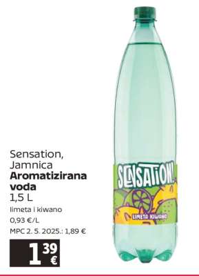 Sensation, Jamnica Aromatizirana voda