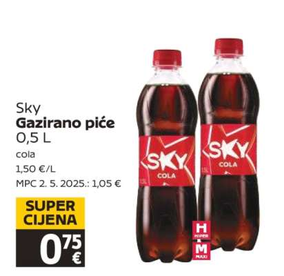 Sky Gazirano piće 0,5 L