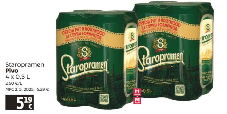 STAROPRAMEN PIVO