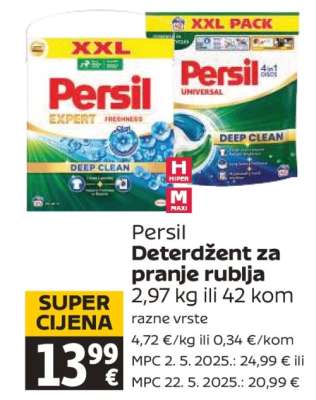 PERSIL DETERDŽENT ZA PRANJE RUBLJA
