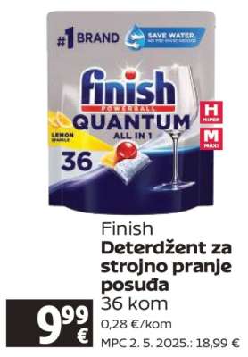 Finish Deterdžent za strojno pranje posuda