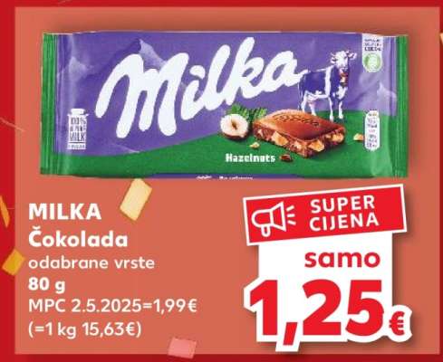 MILKA Čokolada