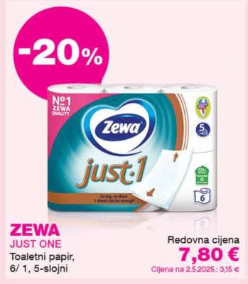 ZEWA JUST ONE