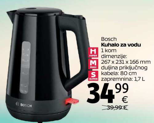 Bosch Kuhalo za vodu