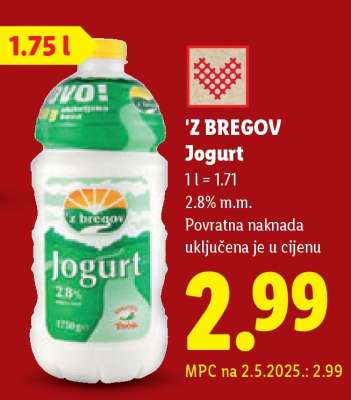 'Z BREGOV JOGURT