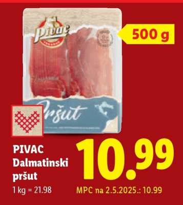 PIVAC Dalmatinski pršut