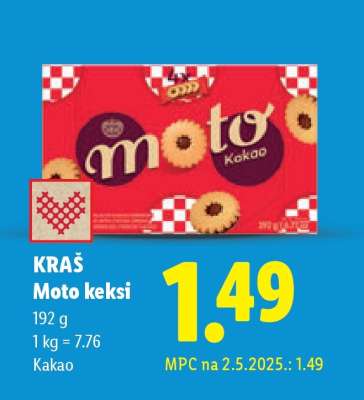 Kraš Moto keksi