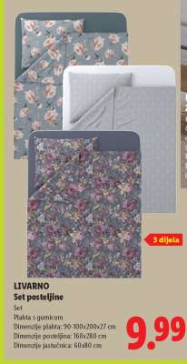 LIVARNO Set posteljine