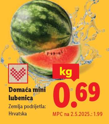Domaća mini lubenica