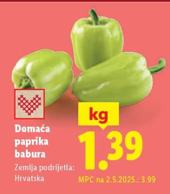 Domaća paprika Babura