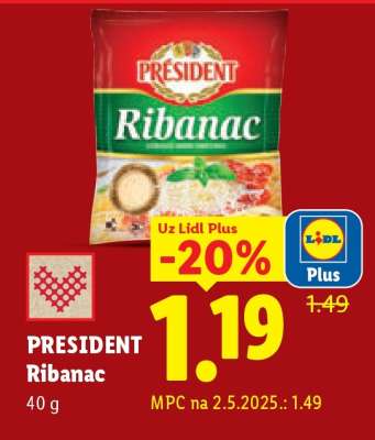 PRESIDENT Ribanac