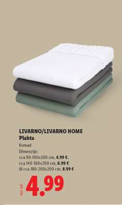 LIVARNO/LIVARNO HOME Plahta