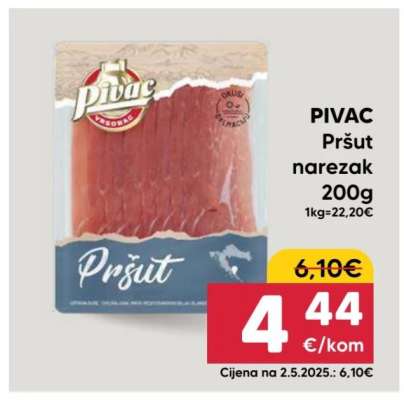 PIVAC Pršut narezak