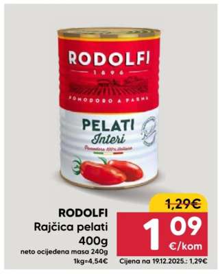 RODOLFI Rajčica pelati 400g