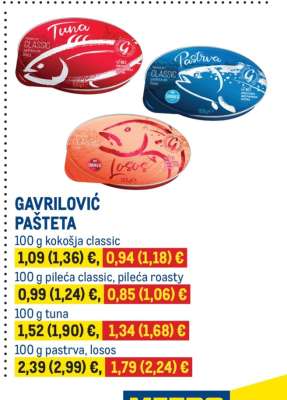 GAVRILOVIĆ Pašteta