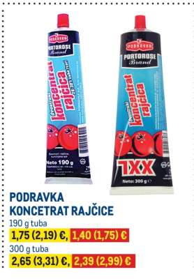 PODRAVKA KONCETRAT RAJČICE