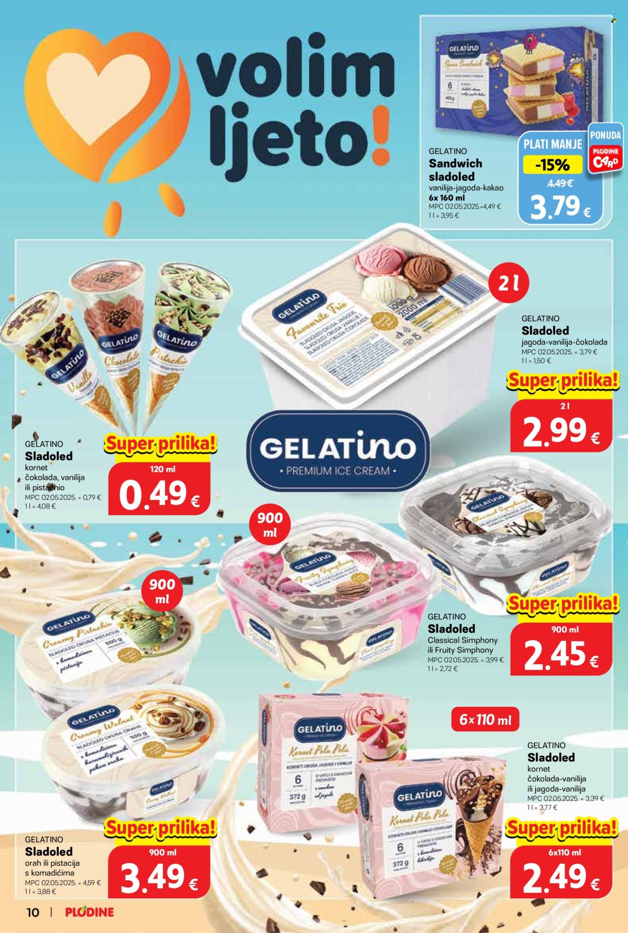 Leták Plodine - 15.7.2026 - 21.7.2026. Strana 10