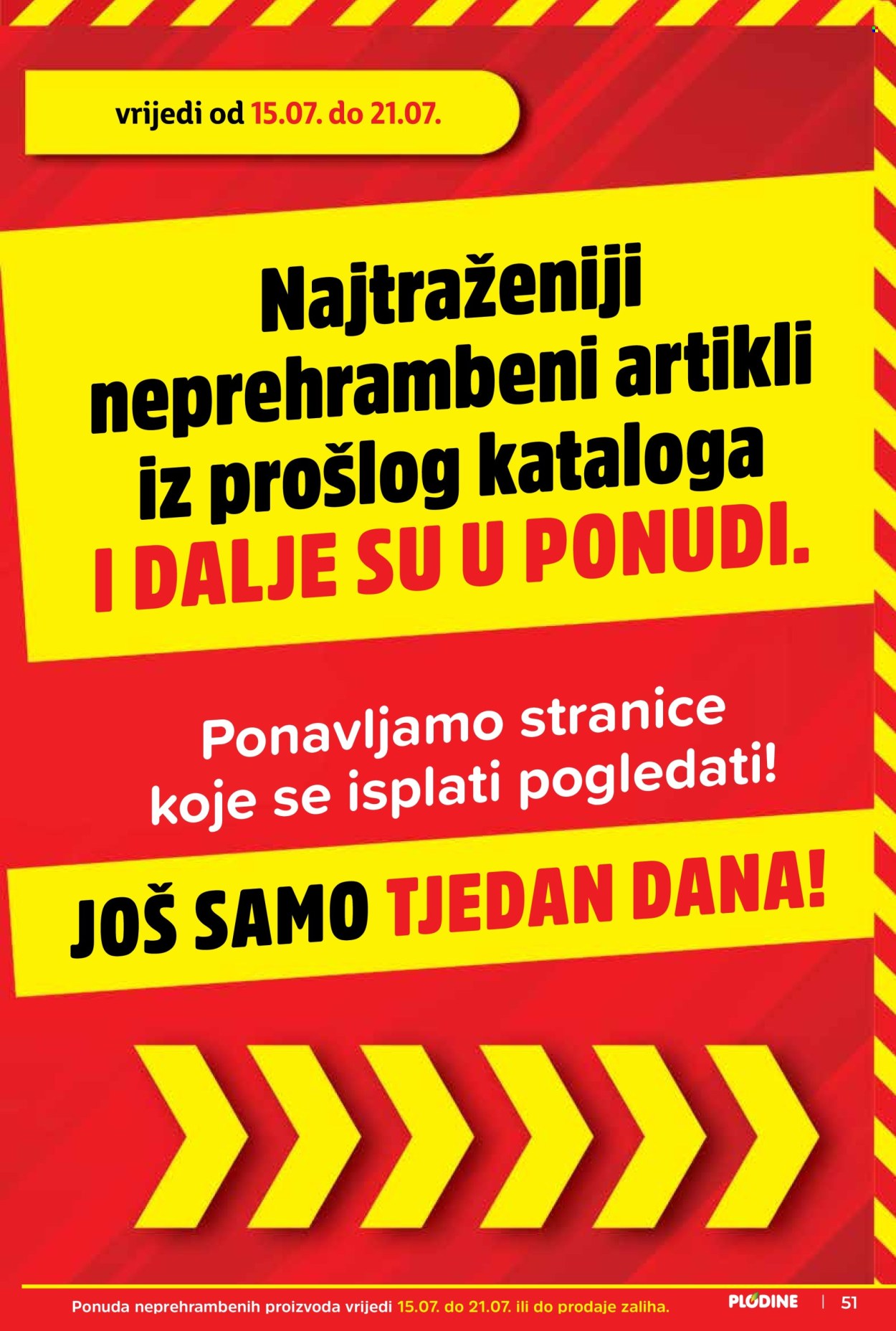 Leták Plodine - 15.7.2026 - 21.7.2026. Strana 51