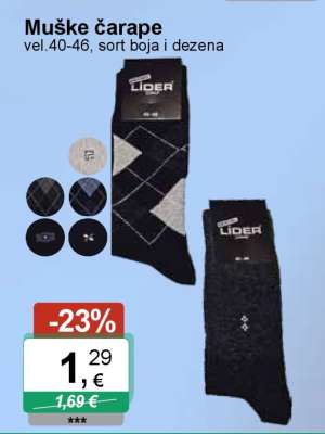 Muške čarape,