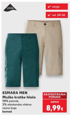 ESMARA MEN Muške kratke hlače