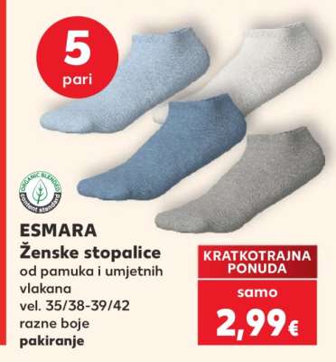 ESMARA Ženske stopalice