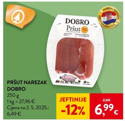 Pršut narezak Dobro