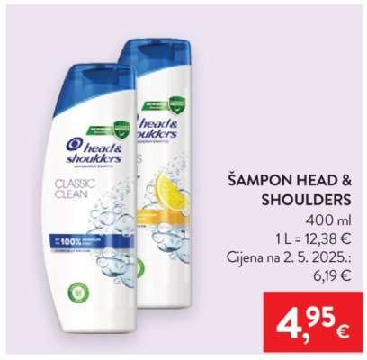 Šampon Head&Shoulders