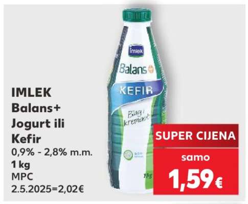 IMLEK Balans+ Jogurt ili Kefir