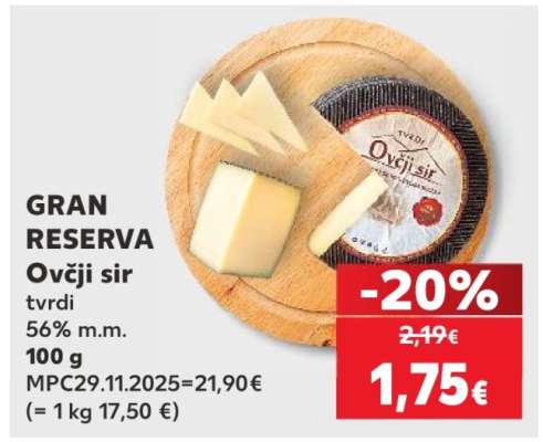 GRAN RESERVA Ovčji sir