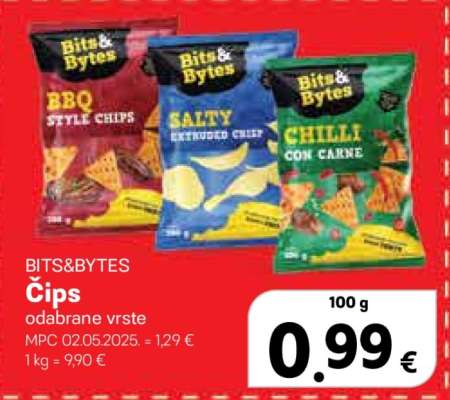 BITS&BYTES Čips