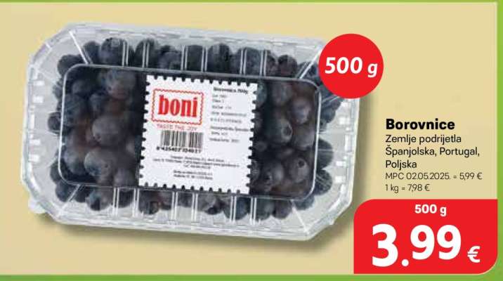 Borovnice