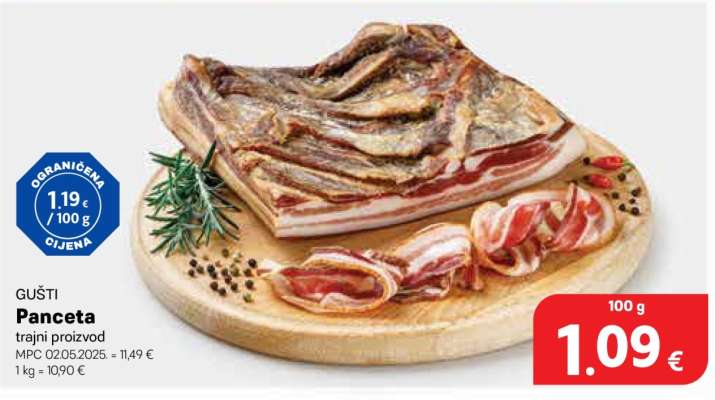 GUŠTI Panceta