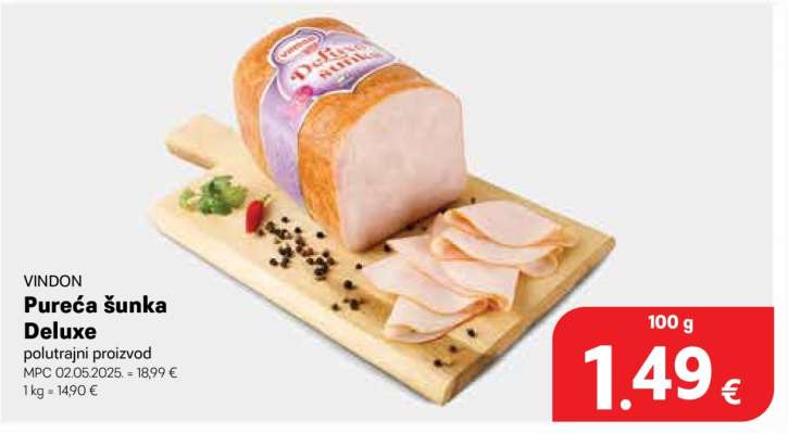 Pureća šunka Deluxe
