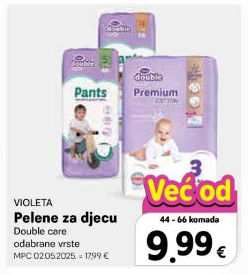 VIOLETA Pelene za djecu