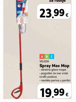 VILEDA SPRAY MAX MOP