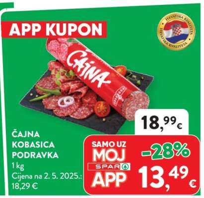 ČAJNA KOBASICA PODRAVKA